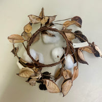 Cotton Candle Ring