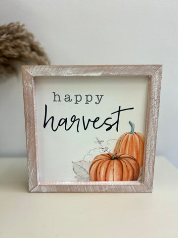 Happy Harvest Sign