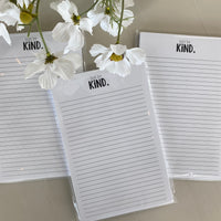 Just Be Kind Note Pad