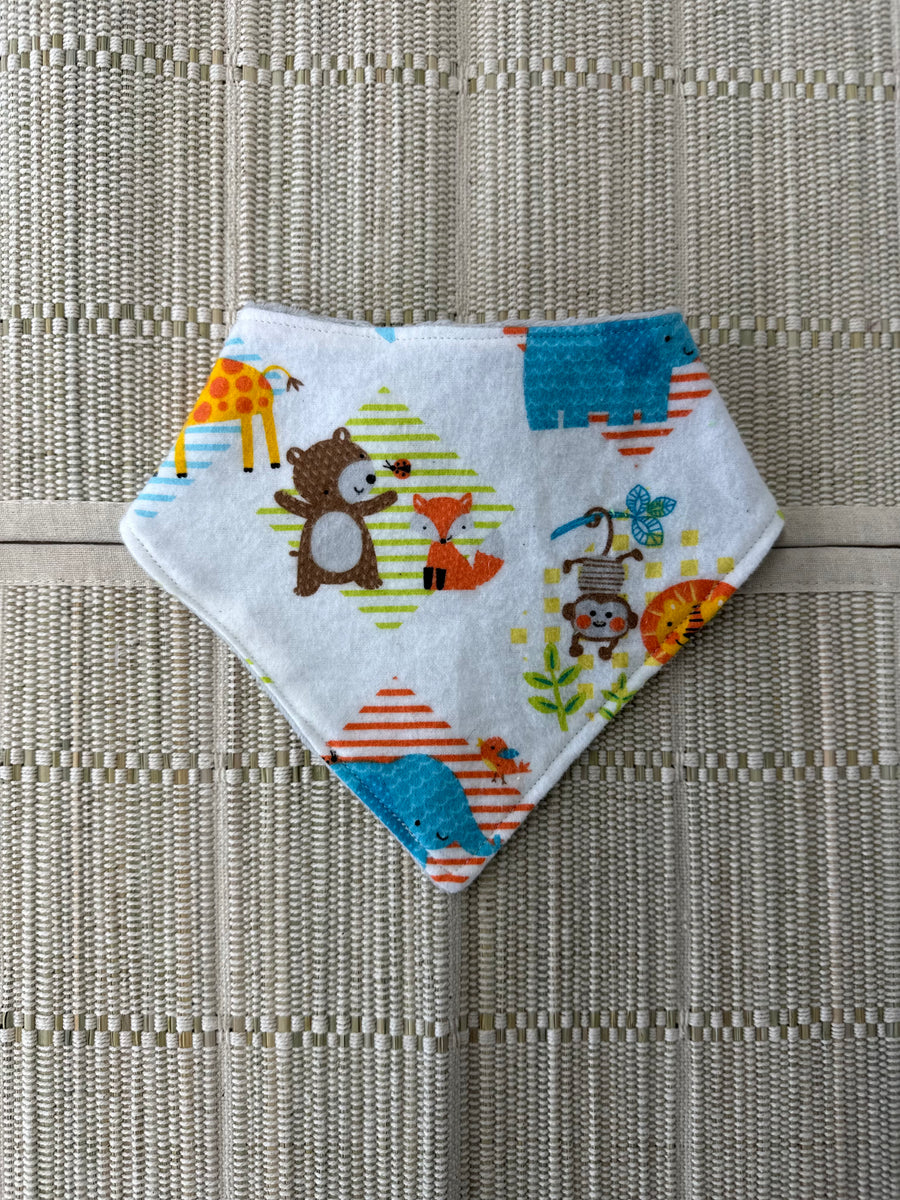 Happy Animals Baby Bib Bandana