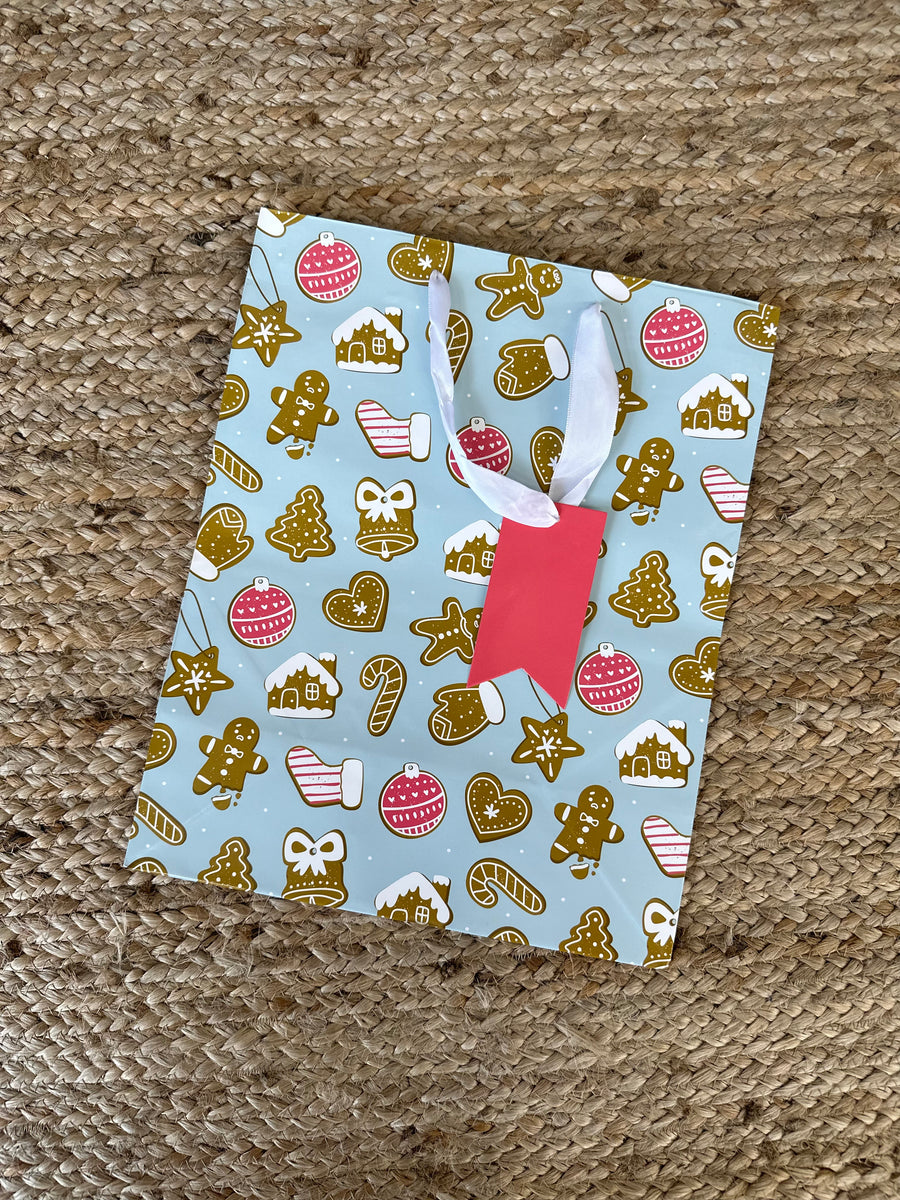 Large Gingerbread Cookies Gift Bags