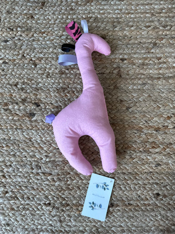 Pink Giraffe Stuffed Animal
