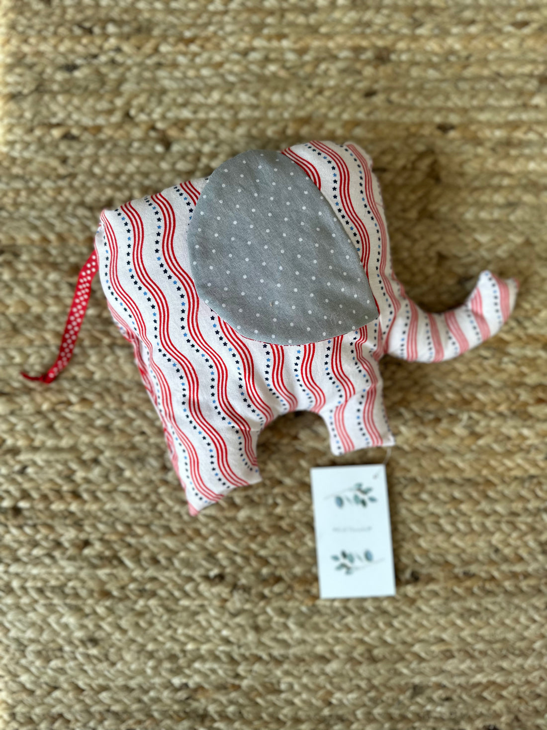 Stars & Stripes Elephant Stuffed Animal