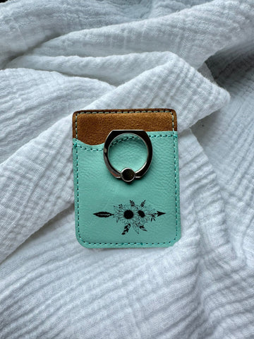 Flowers Phone Wallet
