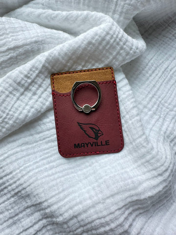 Mayville Cardinal Phone Wallet