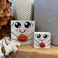 Handcrafted Wooden Ghost Block
