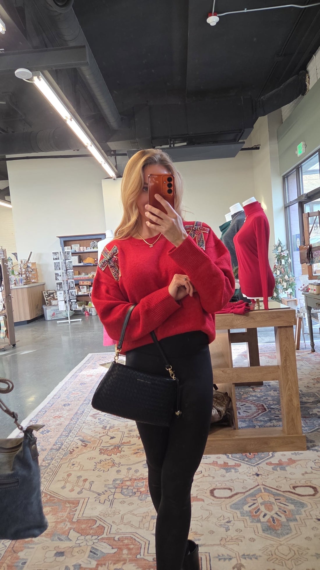 Mistletoe & Bows Sweater