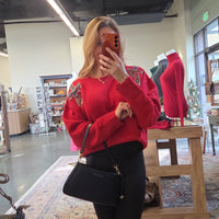 Mistletoe & Bows Sweater