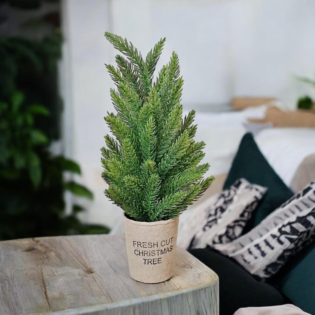 ‘Fresh Cut’ Pine Tree - 14”