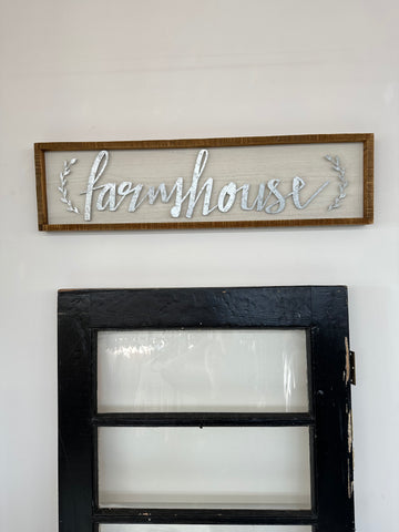 Farmhouse Framed Sign