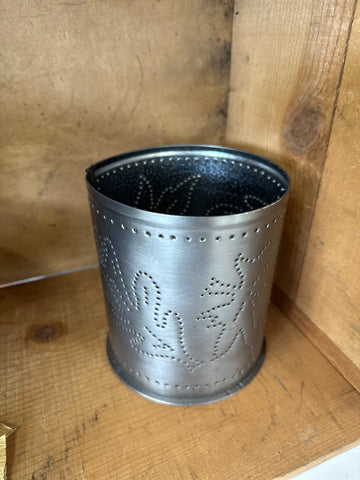 Metal Candle Holder - Leaf Design