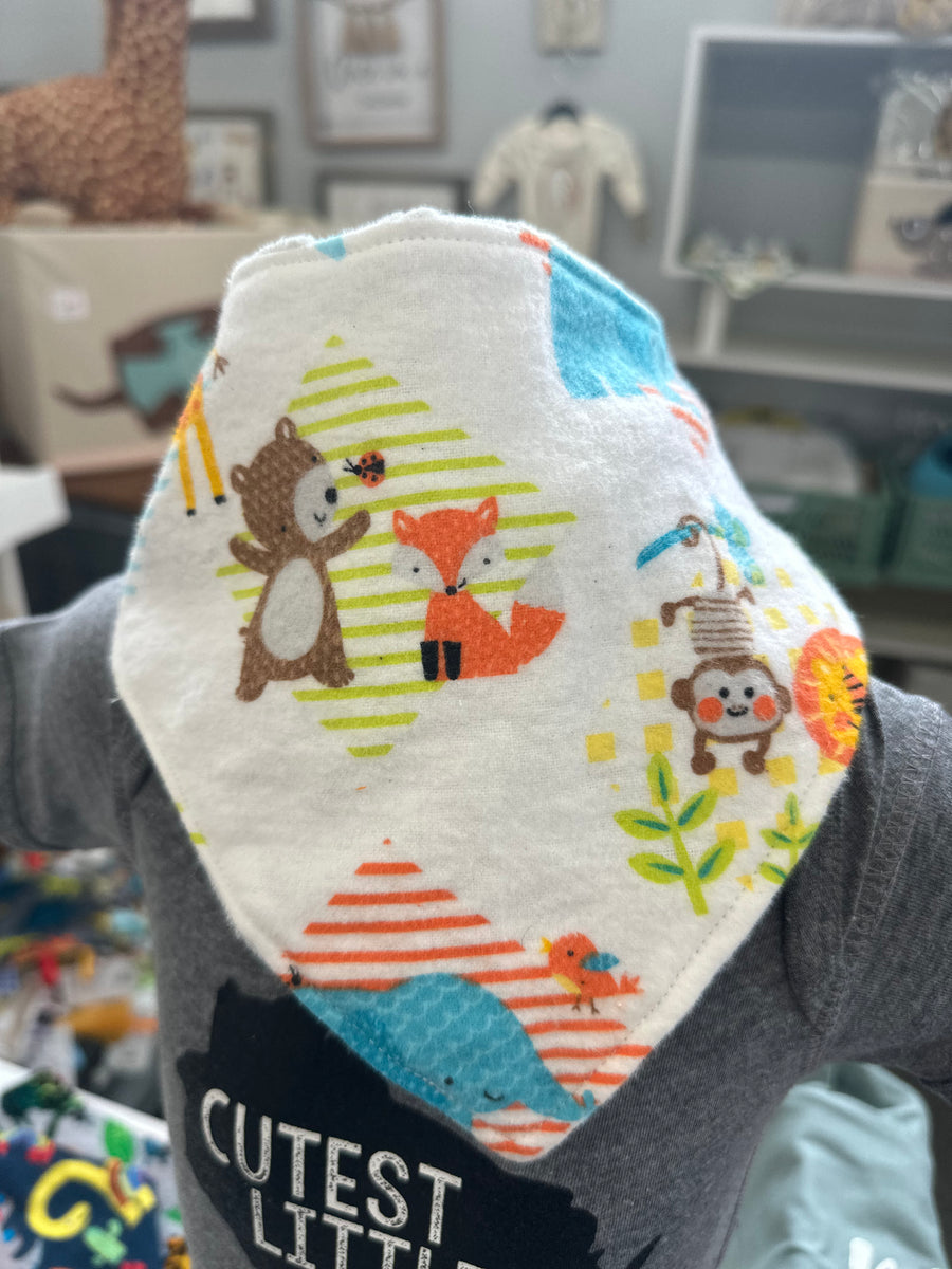 Happy Animals Baby Bib Bandana