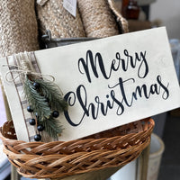 Merry Christmas Shelf Decor