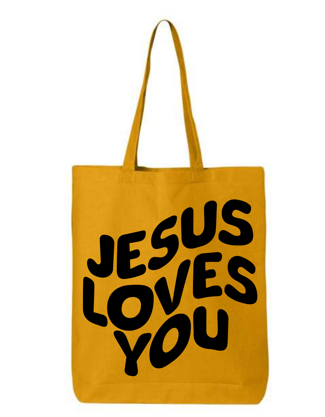Jesus Loves You Tote Bag (Multiple Colors!)