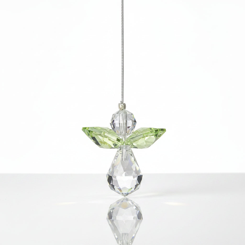 Crystal Guardian Angel - Peridot
