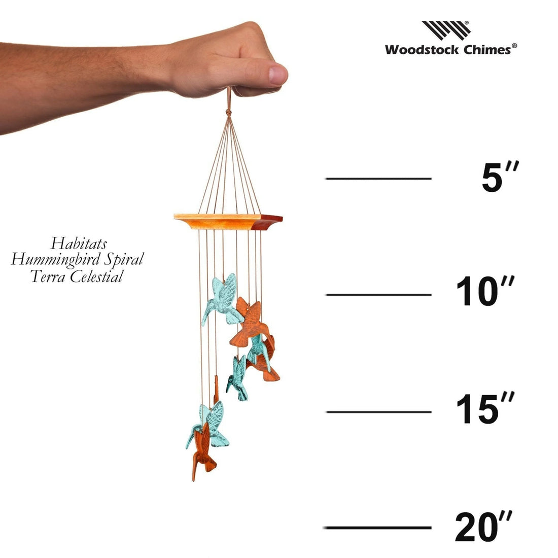 Habitats - Hummingbird Spiral Terra Celestial Chime