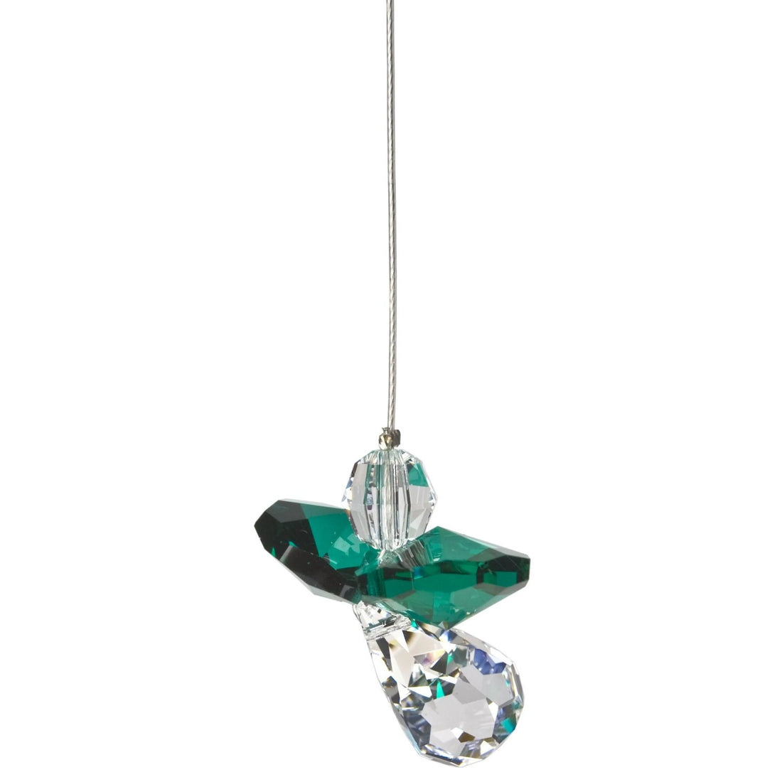 Crystal Guardian Angel - Emerald