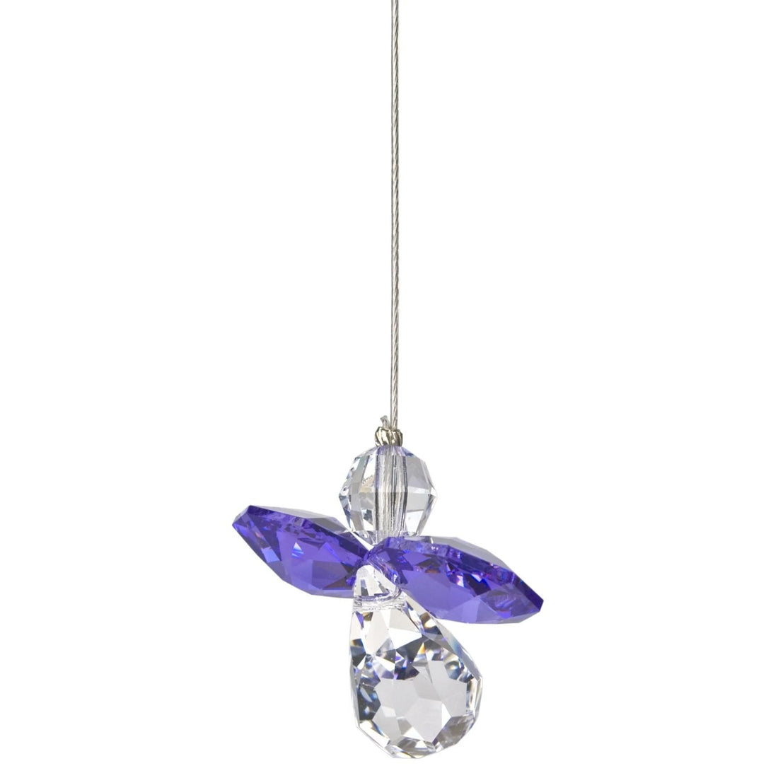 Crystal Guardian Angel - Amethyst