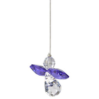 Crystal Guardian Angel - Amethyst