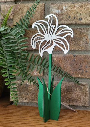 Laser Cut Lily