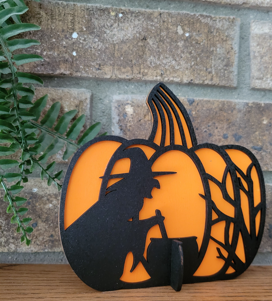 Layered Pumpkin - Witch
