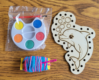 Paint + Sew Kit - Dolphin