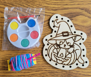Paint + Sew Kit - Witch Cat