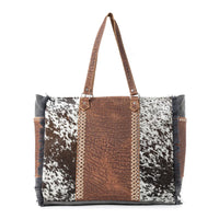 Myra Bags "Saddle Belle Weekender Bag in Wild Clay"