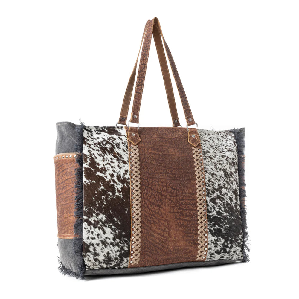 Myra Bags "Saddle Belle Weekender Bag in Wild Clay"