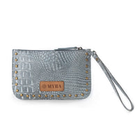 Myra Bags "Petalwild Western Wallet for Women in Blue Sage with Embossed Detail"