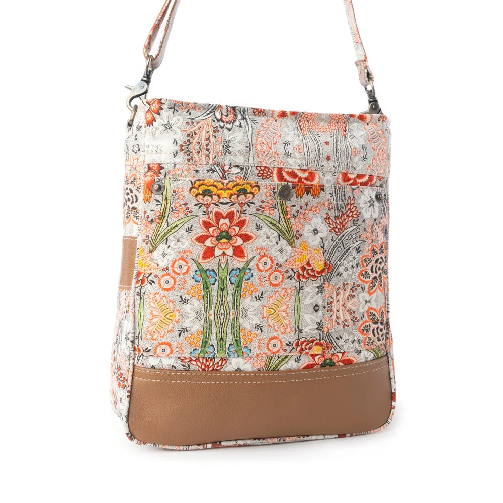 Myra Bags "Desert Bloom" Shoulder Bag in Floral Multi
