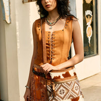 Myra Bags "Diamondback Trail" Western Shoulder Bag