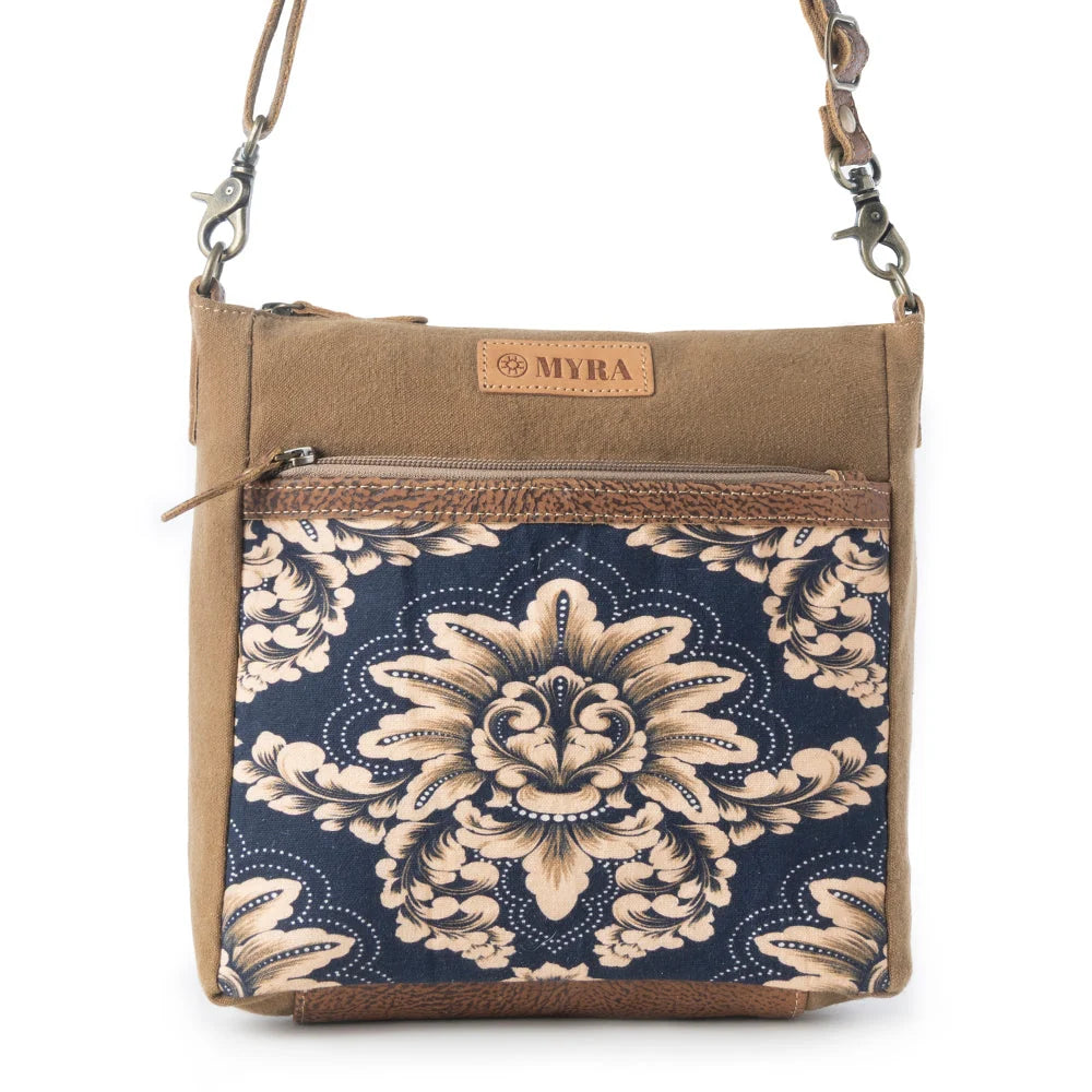 Myra Bags "Crestbloom Vintage" Crossbody Bag