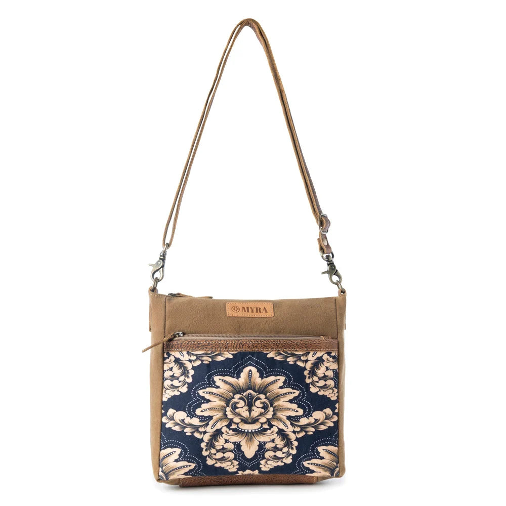 Myra Bags "Crestbloom Vintage" Crossbody Bag