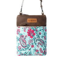 Myra Bags "Paisley Spring Floral" Crossbody Bag