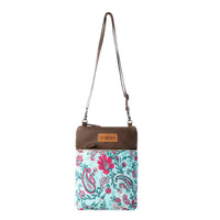 Myra Bags "Paisley Spring Floral" Crossbody Bag