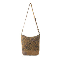 Myra Bags " Wild Paisley Upcycled Canvas Concealed Carry Bag" - Olive + Vintage