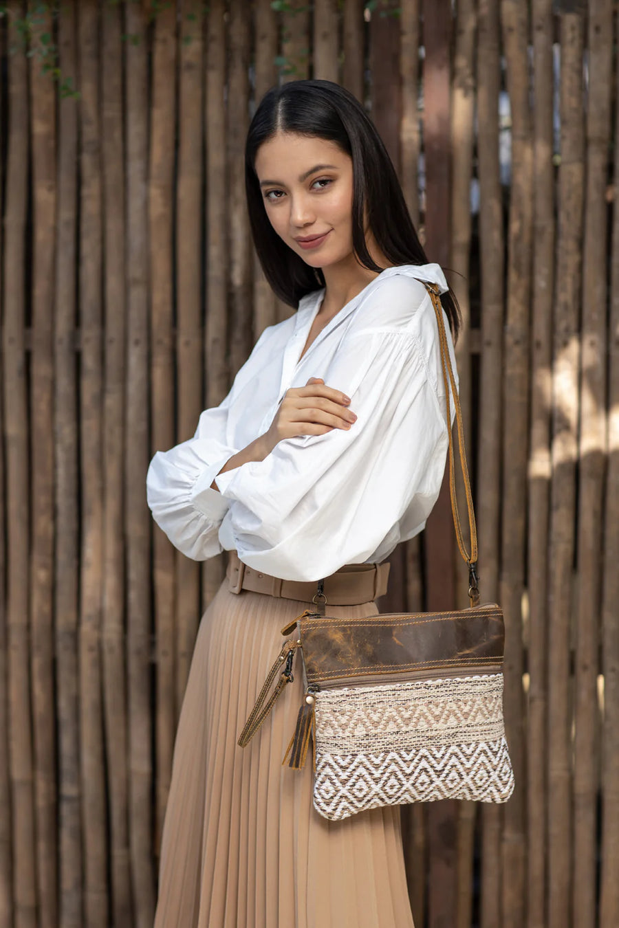 Myra Bags "Contentment Small & Crossbody Bag"