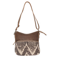 Myra Bags "Coffee Canvas Small & Crossbody Bag"