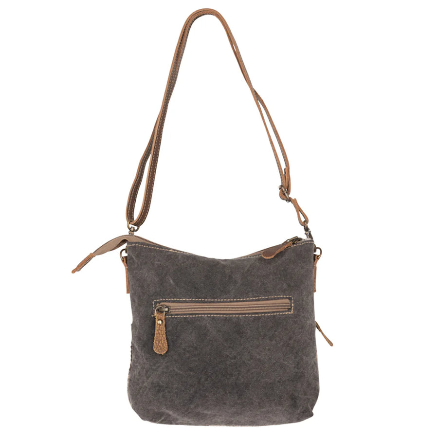 Myra Bags "Coffee Canvas Small & Crossbody Bag"