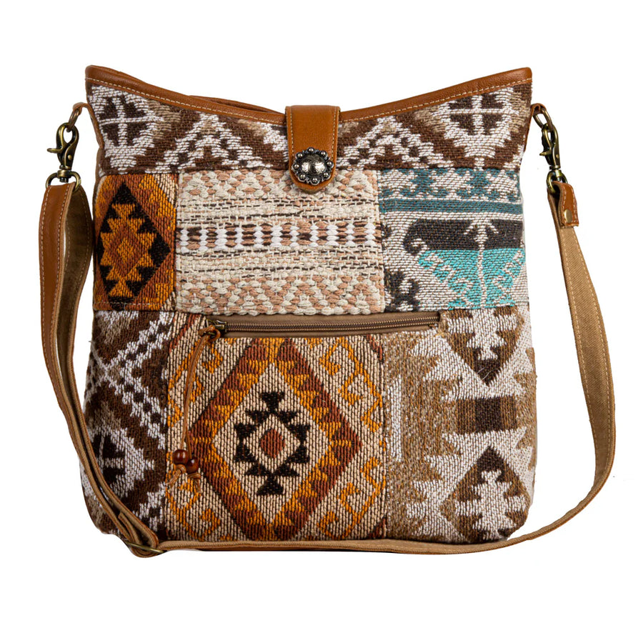 Myra Bags "Sonoran Sand Pattern Shoulder Bag"