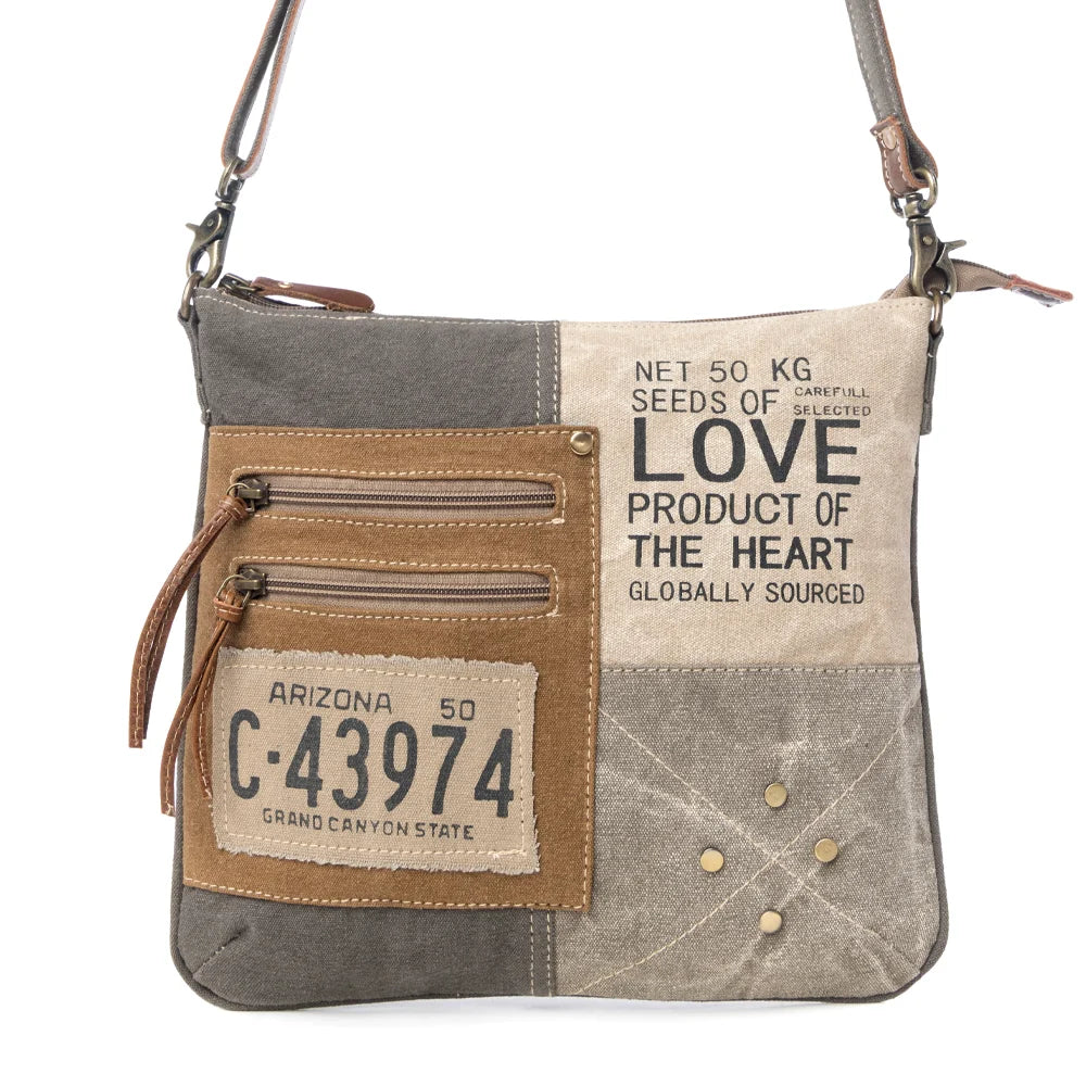 Myra Bags "Seeds of Love" Crossbody Bag