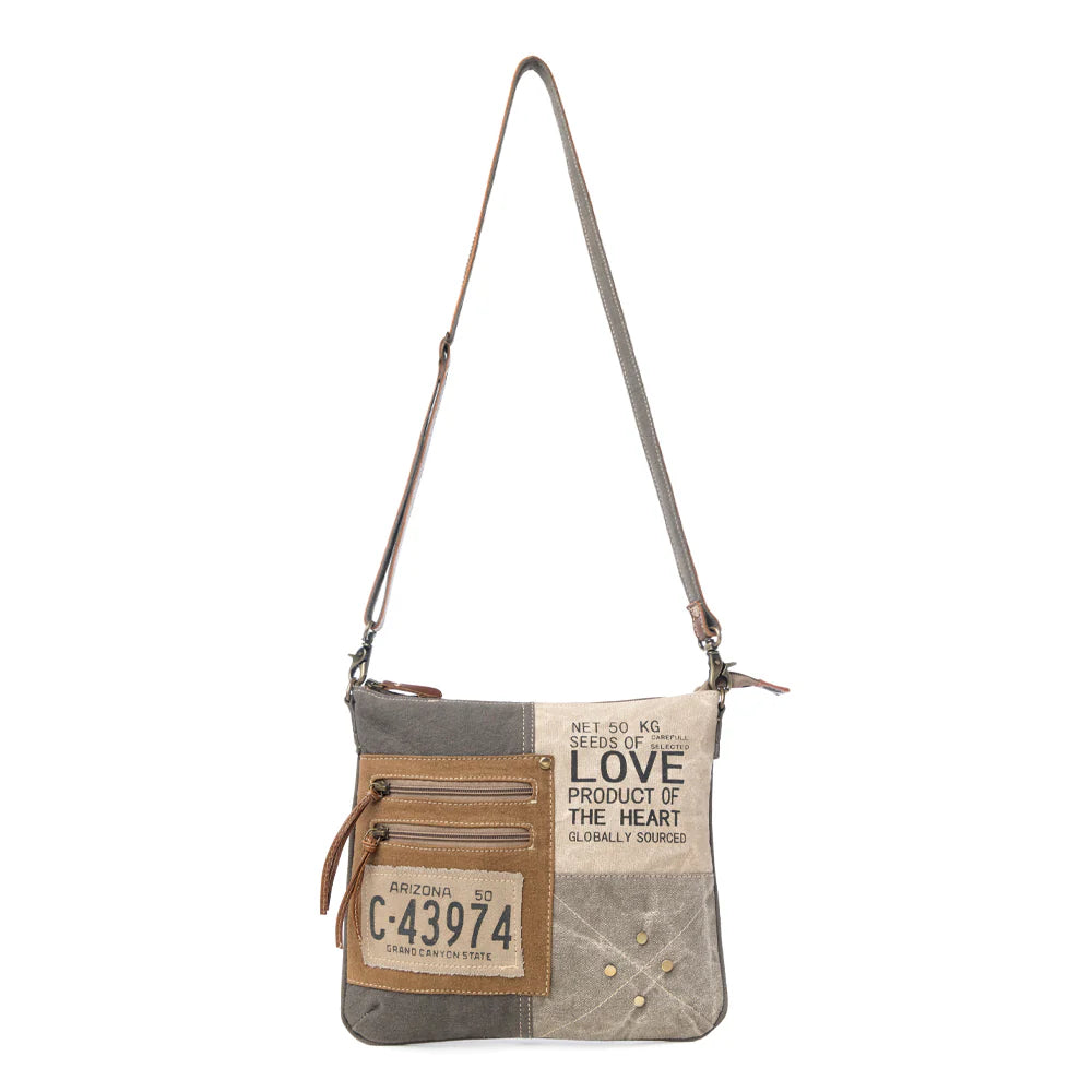 Myra Bags "Seeds of Love" Crossbody Bag