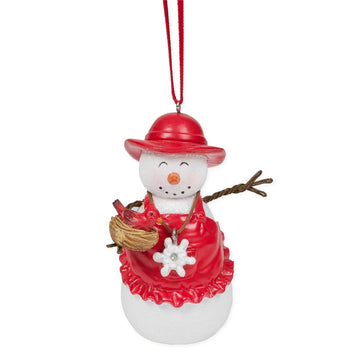 Mrs. Snowman Ornament