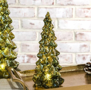 8" LED Evergreen Tree