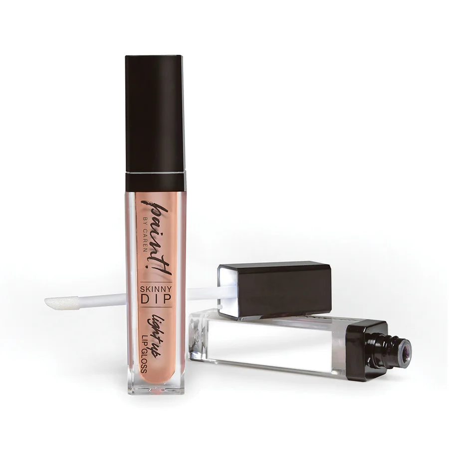 PAINT! Light Up Lip Gloss - SKINNY DIP