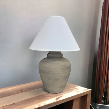 Faux Stone Lamp