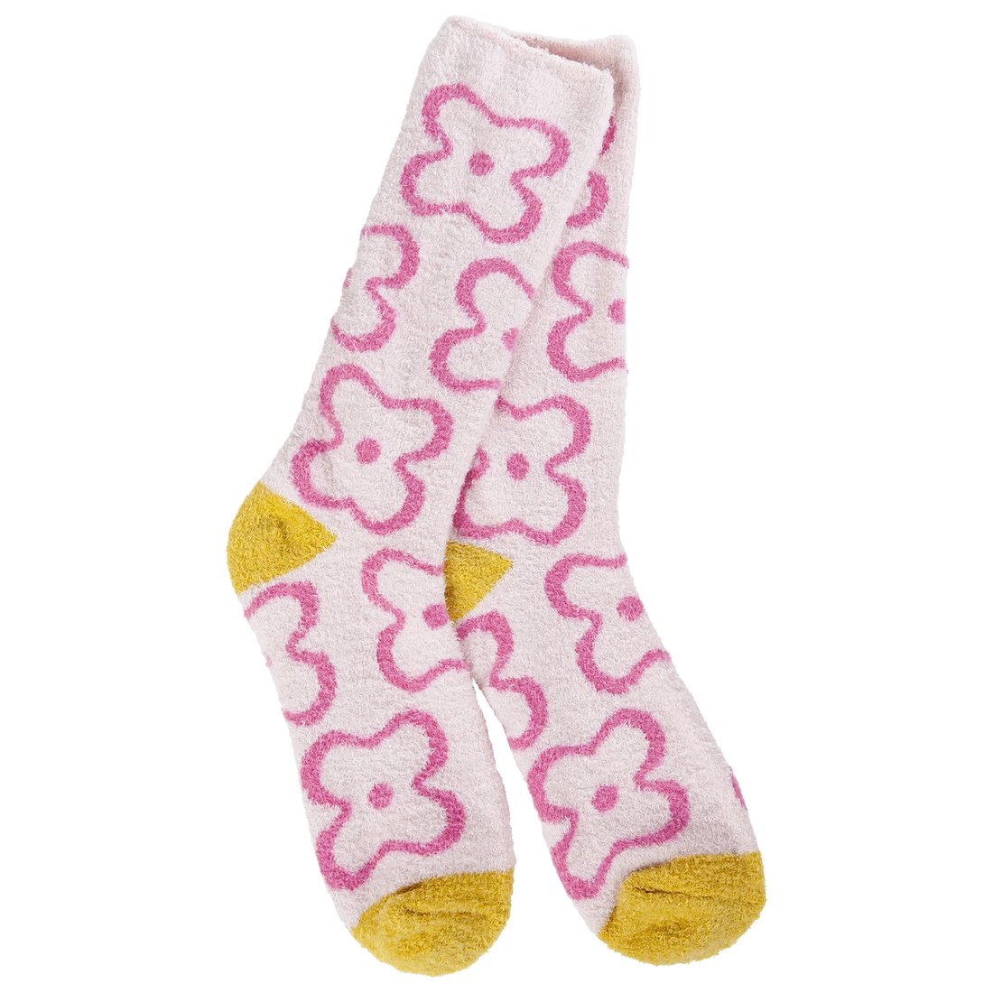 Cozy Cali Crew - Pink Flower