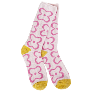 Cozy Cali Crew - Pink Flower