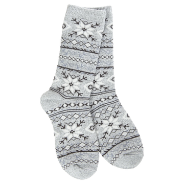 Holiday Mini Crew - Fair Isle Grey